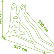 SMOBY Skluzavka XL 230 cm s vlhčením