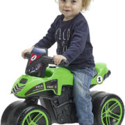 FALK Baby motorka odrážedlo Moto Racing Team dětské odstrkovadlo zelená