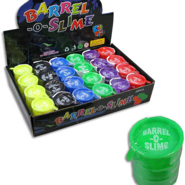Sliz dětský v barelu Barrel Slime 6 barev