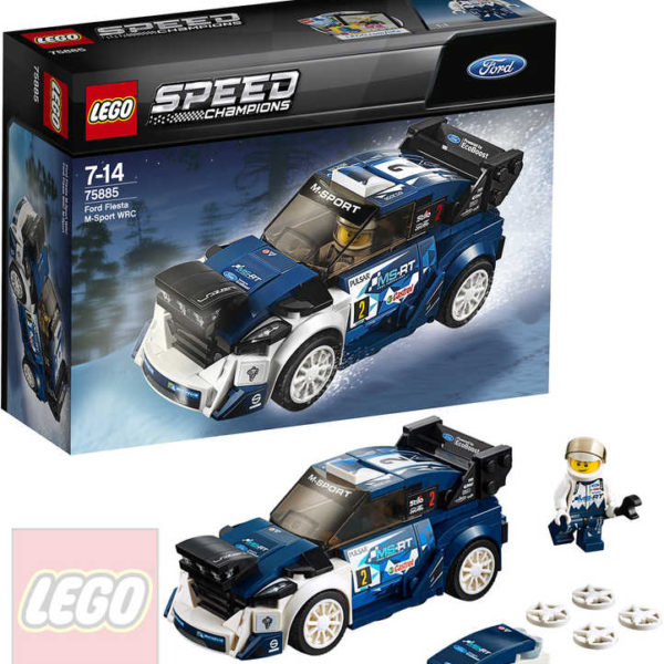 LEGO SPEED Champions Ford Fiesta M-Sport WRC 75885 STAVEBNICE