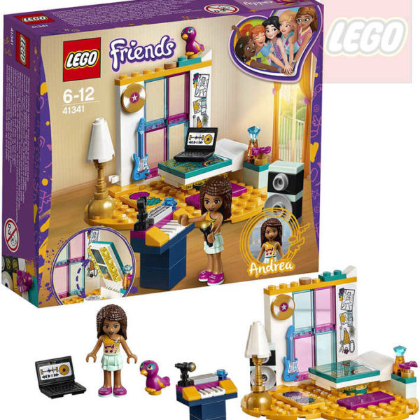 LEGO FRIENDS Andrea a její pokojíček 41341 STAVEBNICE