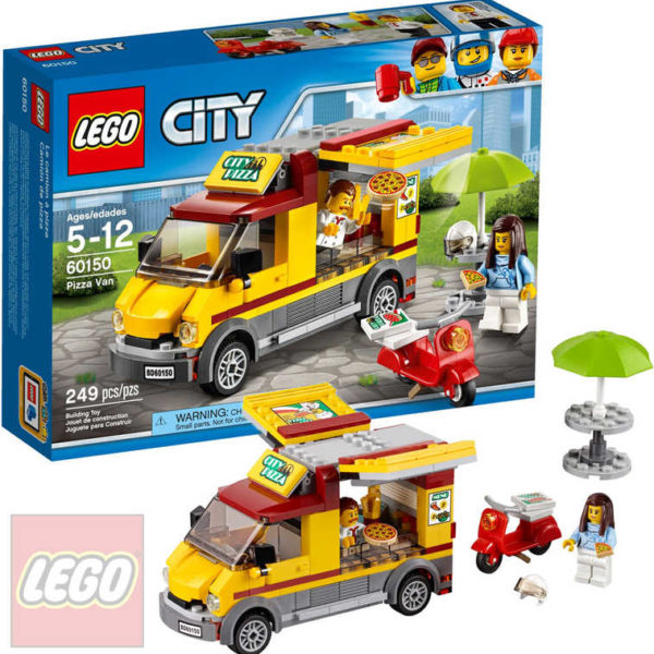 LEGO CITY Dodávka s pizzou 60150 STAVEBNICE