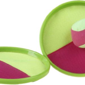 YG Sport Hra Catch ball set 2 talíře 19cm s pěnovým soft míčkem na suchý zip