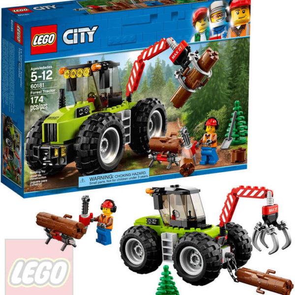 LEGO CITY Traktor do lesa STAVEBNICE 60181