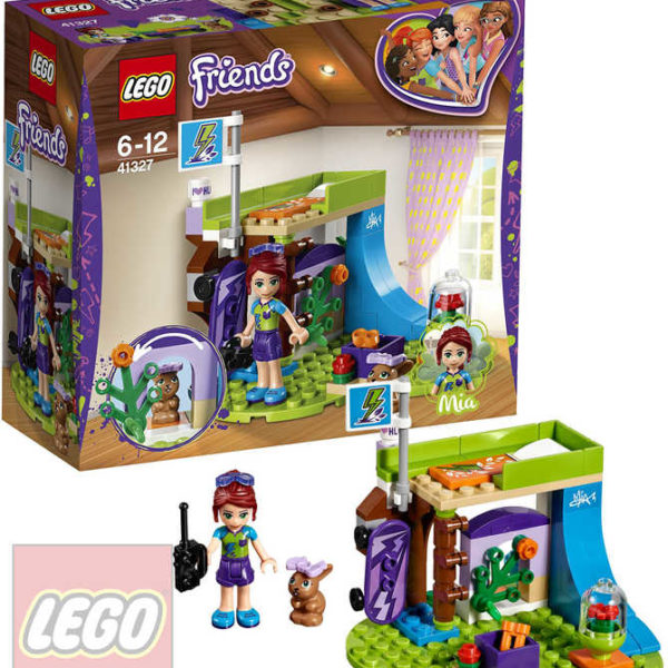 LEGO FRIENDS Mia a její ložnice STAVEBNICE 41327