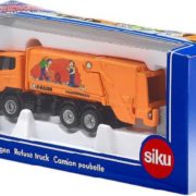 SIKU Auto popeláři Scania set s kontejnerem Faun model 1:87 kov