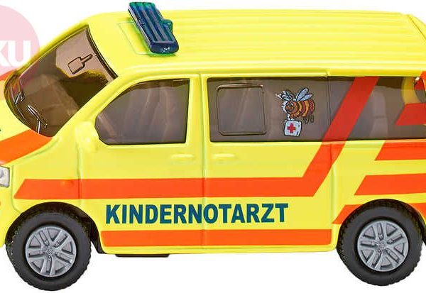 SIKU VW Transportér ambulance model 1462 sanitka KOV