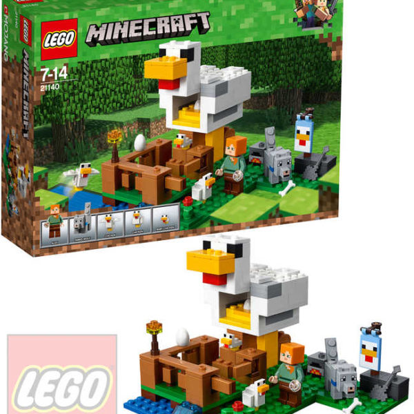 LEGO MINECRAFT Kurník STAVEBNICE 21140