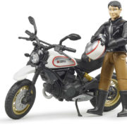 BRUDER 63051 Set motocykl Ducati Desert Racer s figurkou řidiče plast