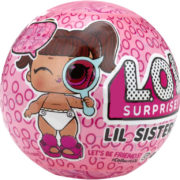 L.O.L. Surprise Lil Sisters Sestřička s doplňky v kouli zábavný set 6 překvapení