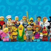 LEGO Minifigurka plastová set s doplňky v sáčku 17.serie 16 druhů
