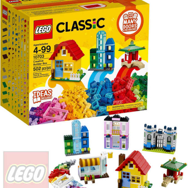 LEGO CLASSIC Kreativní box pro stavitele 10703 STAVEBNICE