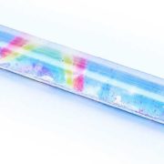 Hůlka kouzelná jednorožec s třpytkami 46cm 2 barvy