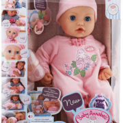 ZAPF Baby Annabell panenka miminko pije čůrá pláče mluví na baterie Zvuk