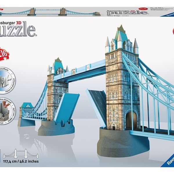 RAVENSBURGER Puzzle 3D Tower Bridge 216 dílků