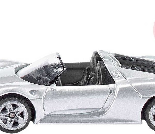 SIKU Auto osobní Porsche 918 Spider stříbrný model 1:55 kov
