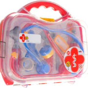 KLEIN Doktorský kufřík střední průhledný dětské lékařské potřeby set 12ks plast