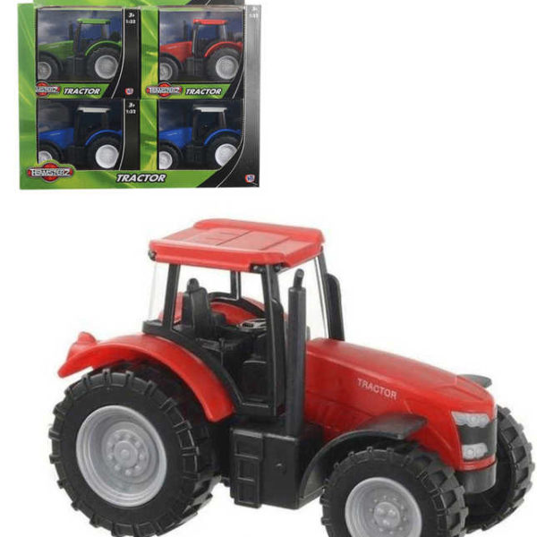Teamsterz traktor 1:32 plast 3 barvy v krabičce