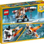 LEGO CREATOR Dron průzkumník 3v1 STAVEBNICE 31071