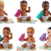 MATTEL BRB Barbie miminko set panenka s doplňky 6 druhů