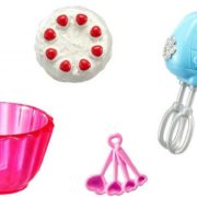 MATTEL BRB Vaření a pečení kuchyňský set pro panenku Barbie 3 druhy