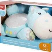 FISHER PRICE Baby projektor na zeď usínáček hrošík na baterie Světlo Zvuk