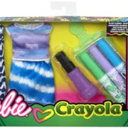 MATTEL BRB Barbie D.I.Y. Crayola batikování návrhářské studio 2 druhy