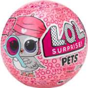 L.O.L. Surprise Pets Eye Spy zvířátko s doplňky v kouli zábavný set 7 překvapení