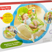 FISHER PRICE Baby sedátko houpací pro miminko batole Rainforest s hrazdičkou