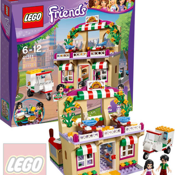 LEGO FRIENDS Pizzerie v městečku Heartlake 41311 STAVEBNICE