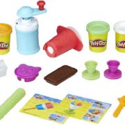 HASBRO PLAY-DOH Modelína zmrzlinářský set kelímek 7ks s doplňky v krabici