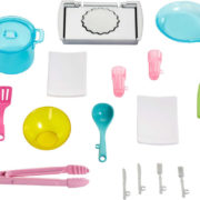 MATTEL BRB Kuchyně snů set panenka Barbie s modelínou a doplňky Světlo Zvuk