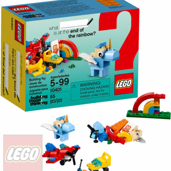 LEGO CLASSIC Duhová zábava 10401 STAVEBNICE