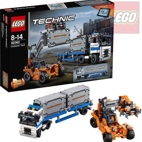 LEGO TECHNIC Přeprava kontejnerů 42062 STAVEBNICE