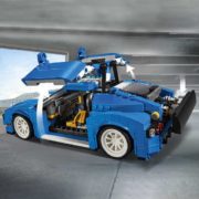LEGO CREATOR Turbo závodní auto modré 3v1 31070 STAVEBNICE