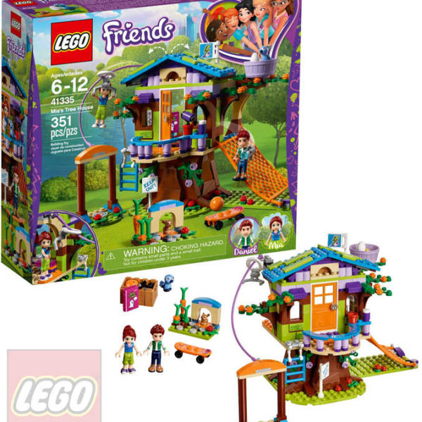 LEGO FRIENDS Mia a její domek na stromě STAVEBNICE 41335