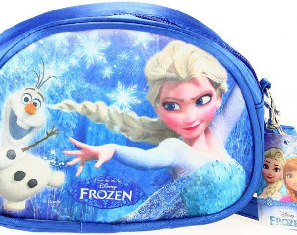 Taštička dětská přes rameno modrá Frozen (Ledové Království) holčičí