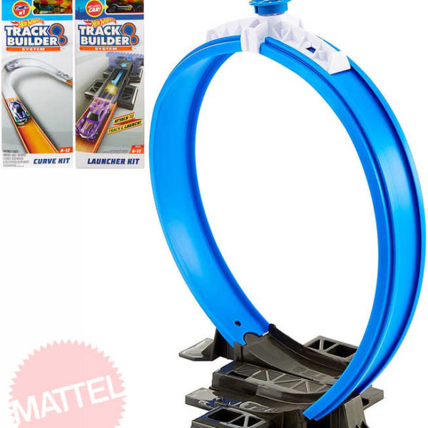 MATTEL HOT WHEELS Track builder set kaskadérská dráha s autíčkem 3 druhy