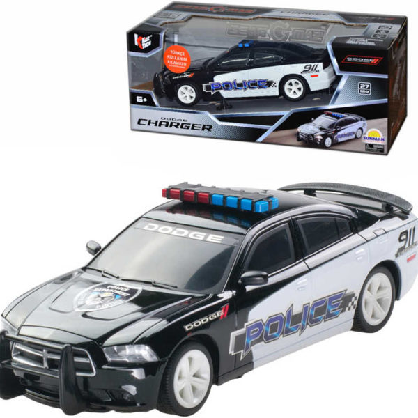 RC Auto Dodge Charger 2014 policie na dálkové ovládání na baterie 27MHz