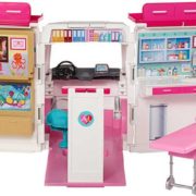 MATTEL BRB Barbie klinika na kolech set lékařské auto ordinace 2v1 s doplňky
