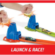 MATTEL HOT WHEELS Zrádné váhy herní set dráha se 3 autíčky v krabici