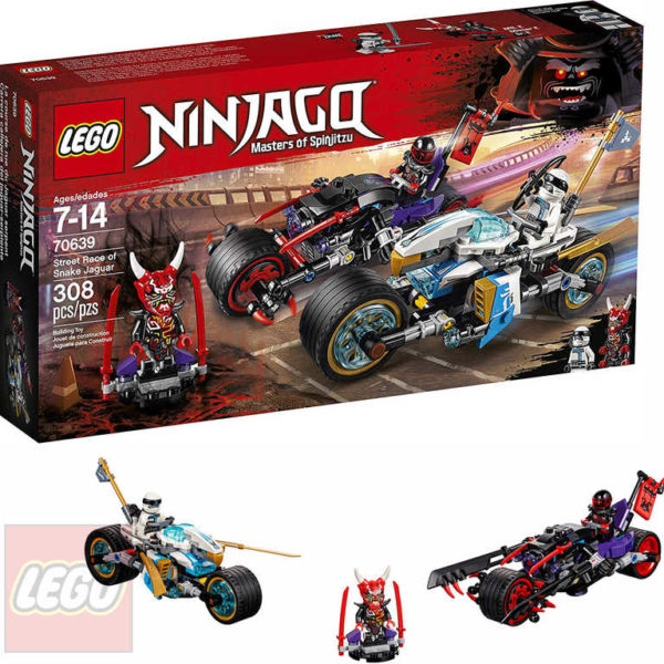 LEGO NINJAGO Pouliční závod Hadího jaguáru 70639 STAVEBNICE