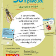 MINDOK HRA kvízová Expedice Příroda: 50 druhů hmyzu a pavouků naučná