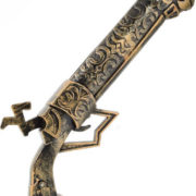 Set meč šavle 58cm + pistole pirátská bambitka klapací plastová na kartě