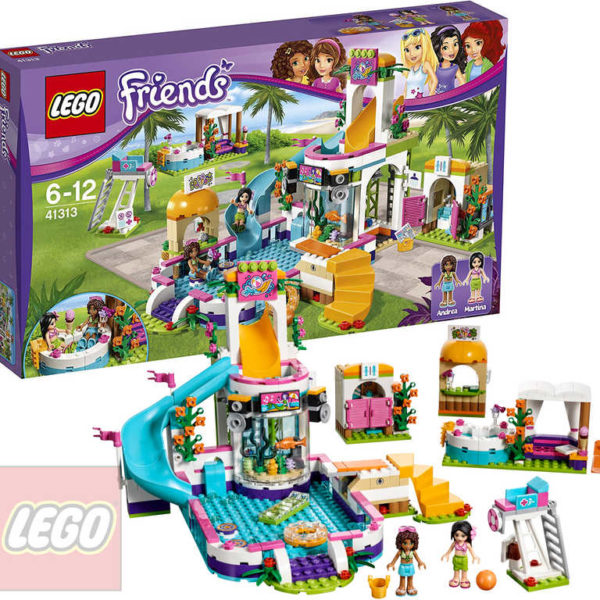 LEGO FRIENDS Letní bazén v městečku Heartlake 41313 STAVEBNICE LEGO FRIENDS Letní bazén v městečku Heartlake 41313 STAVEBNICE
