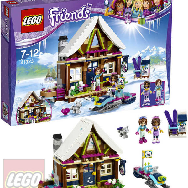 LEGO FRIENDS Chata v zimním středisku 41323 STAVEBNICE