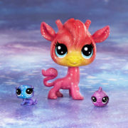 HASBRO LPS Littlest Pet Shop zvířátka kosmická set 11ks s doplňky plast