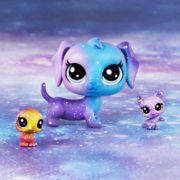 HASBRO LPS Littlest Pet Shop zvířátka kosmická set 11ks s doplňky plast