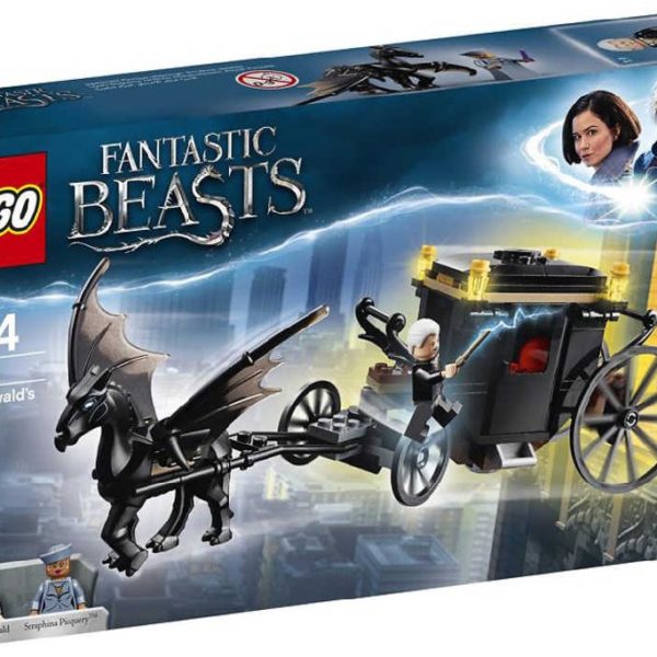 LEGO FANTASTICKÁ ZVÍŘATA Grindelwaldův útěk 75951 STAVEBNICE