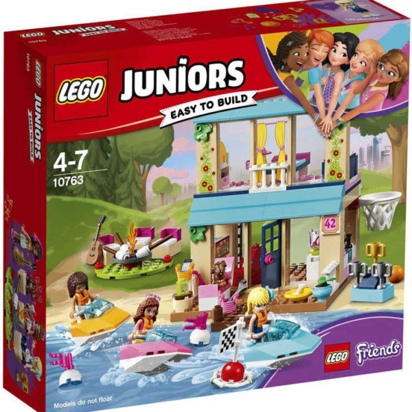 LEGO JUNIORS Stephanie a její dům u jezera 10763 STAVEBNICE